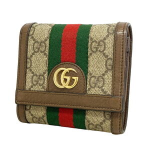 Gucci Ophidia Wallet 598662 Brown Women's